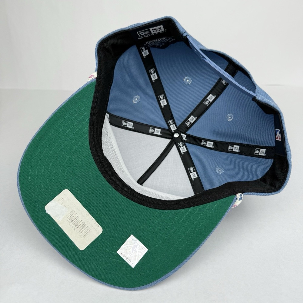 Chicago Bulls NWT New Era Golfer Hat Adjustable Snapback Baby Blue Rope NBA - Picture 8 of 9